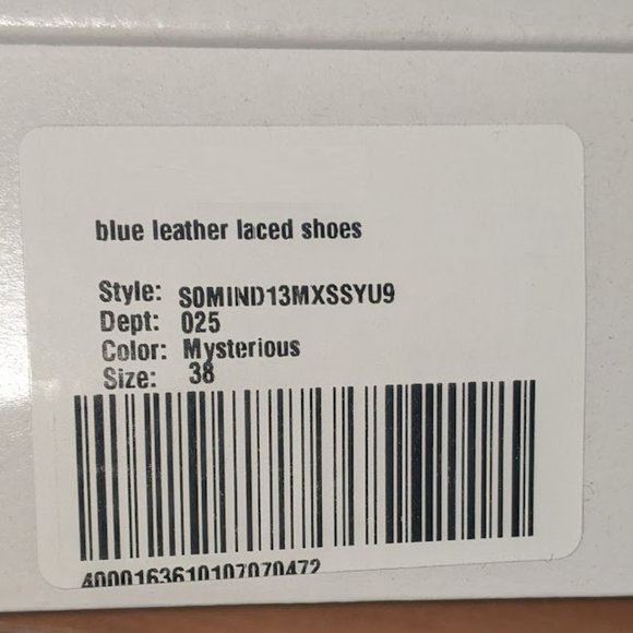 SAYDO WMNs Made In Portugal Suede & Textile Lace Up Shoes New in Box Size 7.5 US - Picture 10 of 10